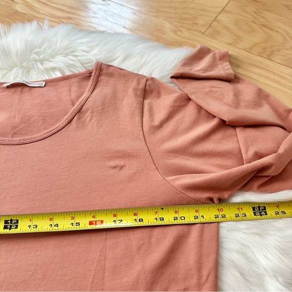 Peruvian Connection Long Sleeve Scoop Neck Layering Shirt Size XXL - Picture 4 of 6